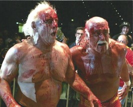 Ric Flair &amp; Hulk Hogan Wwf Wrestling 5x7 Photo - £6.31 GBP