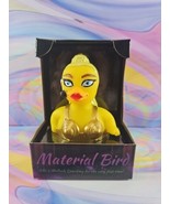 Celebriducks Material Bird Rubber Duck Collectible New in Box Music - $325.33 MXN