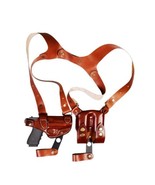 Fits S&amp;W Mod. 686 586 637 60 10 19 Leather Shoulder Holster RH - £90.63 GBP