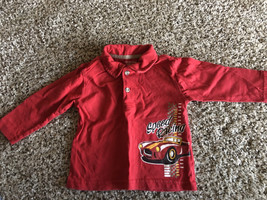 * WonderKids Boys  Red Speed Racing Shirt Top Size 18 Month - $4.99