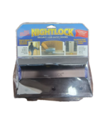 Door Barricade Brace The NIGHTLOCK Security Lock DARK BRONZE FINISH 14004 - £31.44 GBP