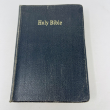 Holy Bible Revised Standard Nelson 1952 Leather Dictionary Vintage - £11.64 GBP