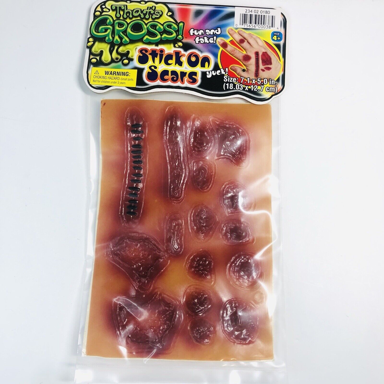 Ja-Ru That’s Gross Stick on Scars Adhesives New in Package Halloween - $2.99