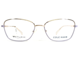 Cole Haan Eyeglasses Frames CH5035 717 GOLD Purple Cat Eye cat eye 52-16... - $70.06