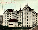 St Luke&#39;s Hospital New York City NY NYC 1913 DB Postcard E7 - £3.94 GBP