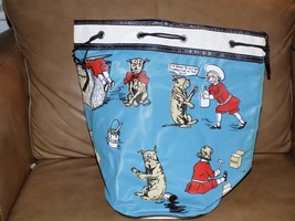 Vintage Buster Brown &amp; Tige Vinyl Draw String Bag - $54.45