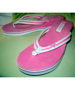 Roxy Pink Thong Platform Sandals/ Size 9 - $8.00