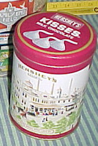HERSHEY KISSES Hometown Series Canister/ Tin #4 1990-GC - £7.81 GBP
