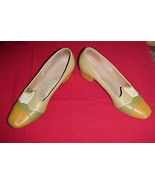 Florsheim Ramblers Women&#39;s Leather Shoes;Size 7;Multicolor Green/Orange/... - $9.99