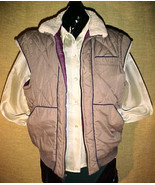 MERCER STREET EXPRESS VEST by Pacific Trail,SIZE 8,POLY FILL/FLEECE COLL... - £7.85 GBP