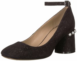 The Fix Women&#39;s Mona Embellished Block Heel Ankle Strap Pump Size 8.5 - £31.85 GBP