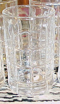 1)Anchor Hocking Tartan Juice Glass Clear 4 1/8&quot;X2¼&quot; Mouth;2½&quot; Rim;6 Oz;Line D - £7.98 GBP