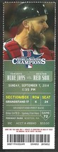 Toronto Blue Jays Boston Red Sox 2014 Ticket Jose Bautista HR Mookie Betts Adam  - $2.95