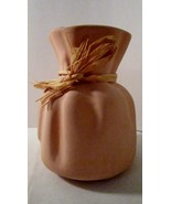 Small Sack Vase Country Kitchen Terra Cotta Pottery, Glazed inside - $94.29 MXN