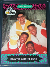 1991 Pro Set Musi Cards   Yo! Mtv Raps   Heavy D. &amp; The Boyz (Card# 38) - $8.00