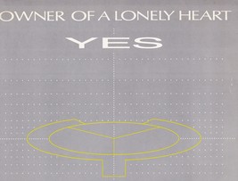 Owner of A Lonely Heart- YES Sheet Music - £8.01 GBP