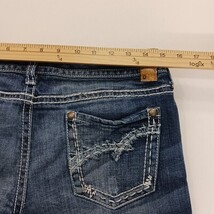 Maurices RN#51783 Women’s Blue Cropped Denim Jeans Size 9/10 (30×23) image 10
