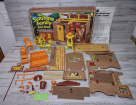 Vintage Mattel The Sunshine Family Craft Store &amp; Fair w/ Box Manual INCOMPLETE - £36.94 GBP
