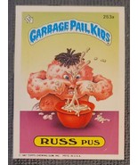 Garbage Pail Kids #253a Series 7 Russ Pus Topps 1987 - $2.99