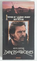 Dances with Wolves VHS VCR Tape 181 Minute Movie 1990 video Kevin Costne... - $6.02 CAD