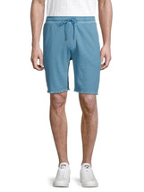 Atm Anthony Thomas Melillo Mens Raw Hem Drawstring Shorts Harbor Blue-Size Large - $69.94