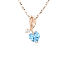 Authenticity Guarantee

ANGARA 0.21 Ct Heart-Shaped Aquamarine Ribbon Pendant... - $503.10