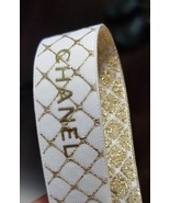 CHANEL GIFT WRAP RIBBON  / SOLD BY YARD  - $12.00