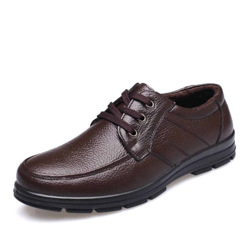 Genuine leather men casual shoes,handmade fashion comfortable breathable men sho - £40.34 GBP
