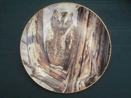 SCOPS OWL collector plate PERFECT DISGUISE Trevor Boyer OWLS Danbury Mint - £15.92 GBP