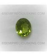 Natural Peridot Oval Faceted Cut 10X8mm Parrot Green Color VS Clarity Lo... - £155.52 GBP