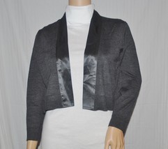 Calvin Klein Women&#39;s Shrug Sweater Gray or Black NWT $59 Ret Small Med (... - £19.48 GBP