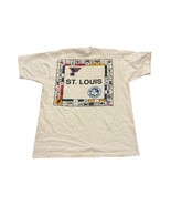 Vintage 1990&#39;s St. Louis ...Stay &#39;n Play Monopoly Single Stitch T-Shirt ... - $735.53 MXN