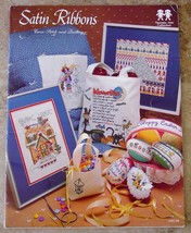 Cross Stitch Patterns: SATIN RIBBONS-Easter-Valentines-Halloween-Father&#39;... - $12.00