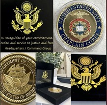 U S Navy Chaplain Corps Challenge Coin Usa - £21.80 GBP