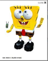 LEGO 3826- Spongebob Squarepants- Build-A-Bob (see description and pics) - $100.00