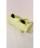 McCoy Log and Chain Planter, Lime Green Pottery, 7 inches - $19.99