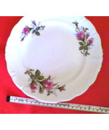Vintage China Luncheon Plate RARE 9&quot; Rose Pattern Serving Plate UCAGCO J... - $15.99