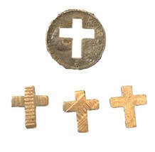 CUT-OUT Cross Penny Token - 1963 Penny - With 3 Crosses - £12.13 GBP