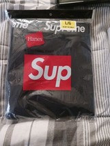 Supreme x Hanes Allover Thermal Pant (1 Pack) Size Large Black FW20 New - £119.43 GBP