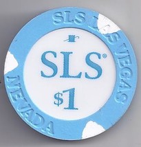 The Sls Hotel &amp; Casino Las Vegas Nevada  $1 Casino Chip - £4.75 GBP