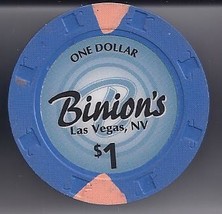 The Binion Hotel &amp; Casino Las Vegas  $1 Casino Chip, New - £3.95 GBP