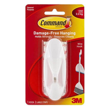 Command Wire Hook Large (White) - $33.39