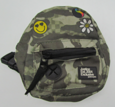 XS-Small Dog Backpack Harness Waste Bag Holder/Dispenser Justice Camo NEW - $5.99
