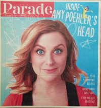 Amy Poehler, James Taylor, SS United States @ PARADE Las Vegas Mag Jun 2015 - £3.08 GBP