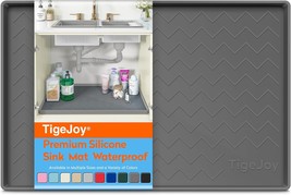 Tigejoy Under Sink Mat 22&quot; X 19&quot; - Silicone Mat In Kitchen And Bathroom - $674.25 MXN