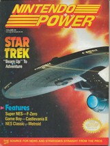 ORIGINAL Vintage 1991 Nintendo Power Magazine #29 Star Trek / Flintstones Poster - £31.00 GBP