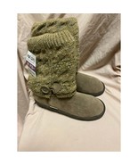 NWT Muk Luks Cozy Taupe Boots Size 9 - £14.89 GBP