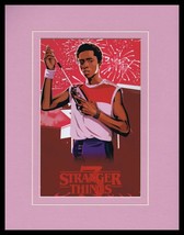 2019 Stranger Things 3 Lucas Sinclair Framed 11x14 Poster Display - £27.21 GBP