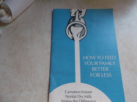 Carnation How to Feed Your Family for Less Booklet - £3.95 GBP