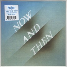 THE BEATLES NOW AND THEN / LOVE ME DO 2023 BLUE Single 45 Vinyl Limited-... - £47.99 GBP